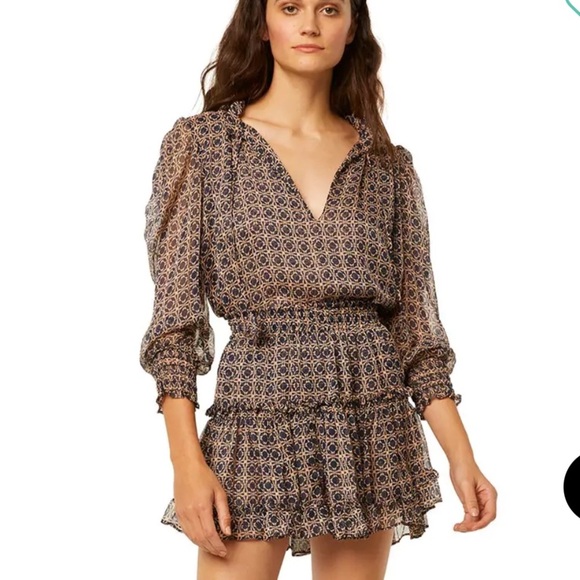 Siena Women's Black and Gold Top - Picture 2 of 8